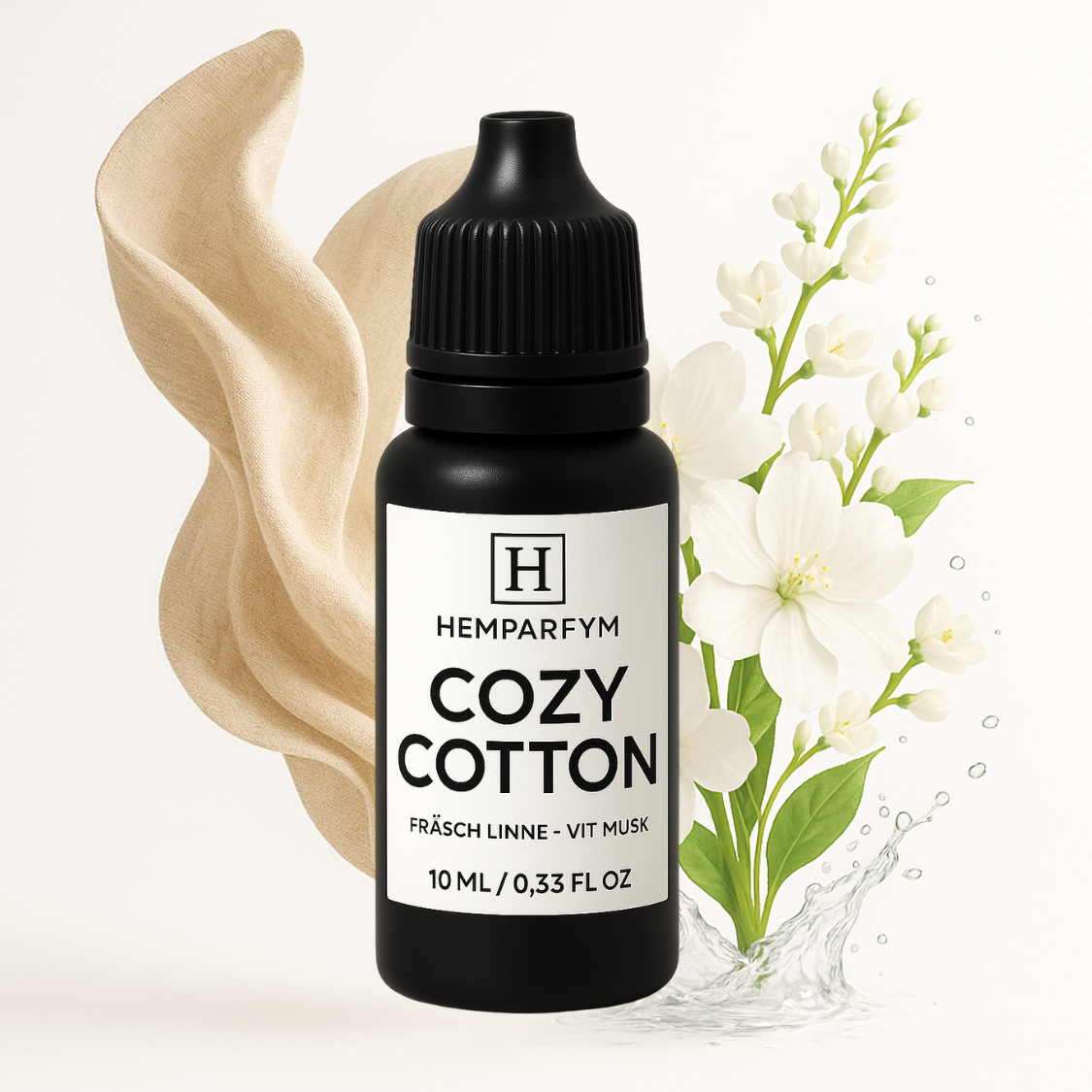 Cozy Cotton | eterisk långvarig olja för diffusers och aromaterapi