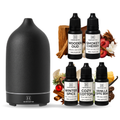 Trådlös Svart Diffuser + 5 Oljor