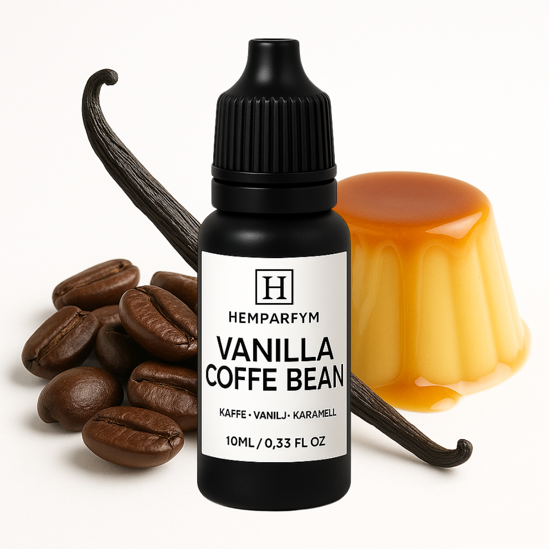 Vanilla Coffee Bean | Eterisk Långvarig Olja för Diffusers och Aromaterapi